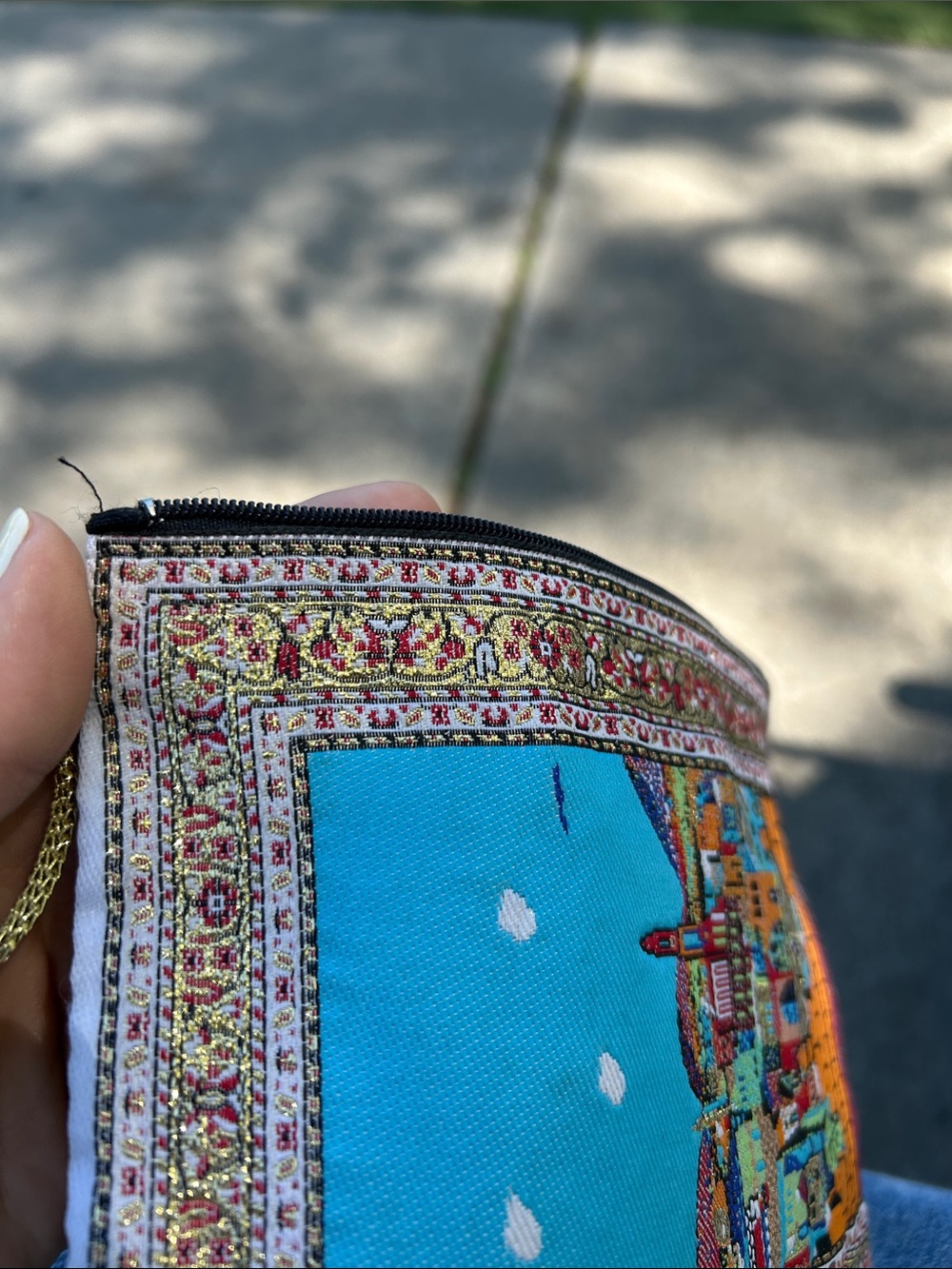 Jerusalem Pouch clutch Palestinian - Picture 6 of 6